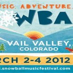 SnowBall Music Festival Announces Initial Lineup for March 2-4, 2012